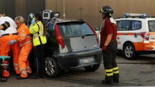 Verano Brianza incidente uscita Statale 36