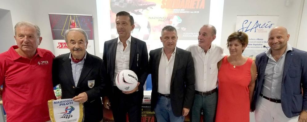 MONZA presentazione partita del cuore