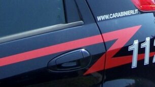 Un’auto dei carabinieri