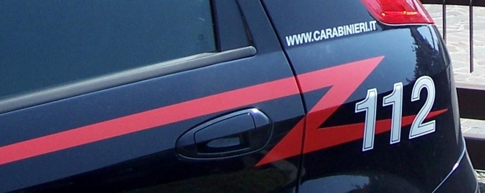 Un’auto dei carabinieri