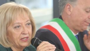 Il prefetto Patrizia Palmisani con il sindaco di Monza Dario Allevi