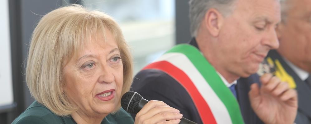 Il prefetto Patrizia Palmisani con il sindaco di Monza Dario Allevi