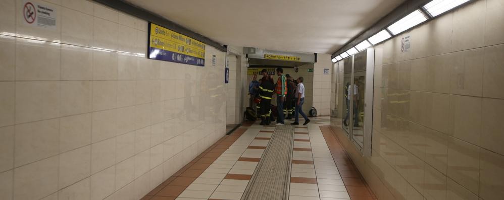 Il sottopasso della stazione ferroviaria di Monza