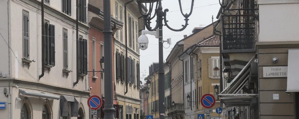 Monza Telecamere via Bergamo