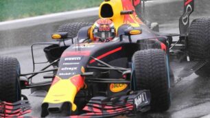 Max Verstappen a Monza al Gp del 2018