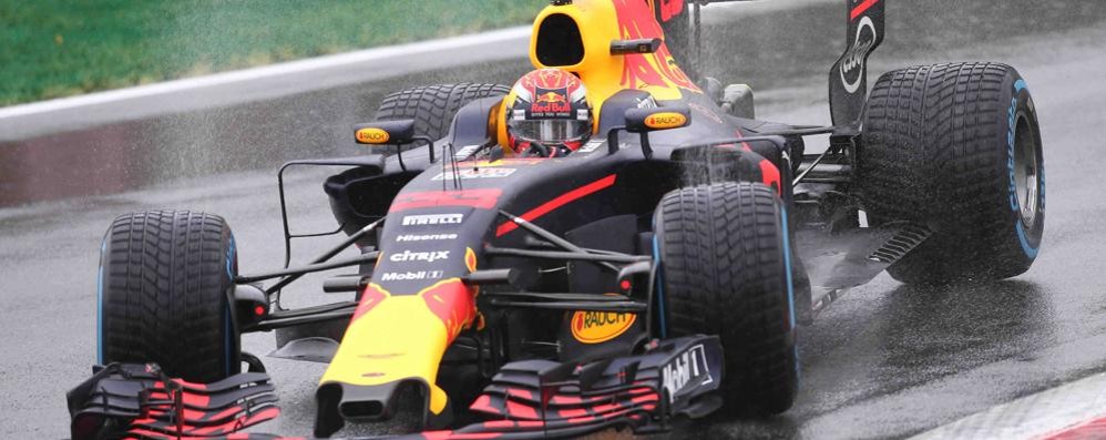 Max Verstappen a Monza al Gp del 2018