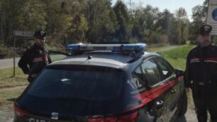 Carabinieri nella zona del Parco delle Groane