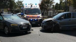 L’incidente di via Beatro Angelico a Seregno