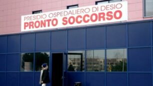 Il pronto soccorso dell'ospedale di Desio