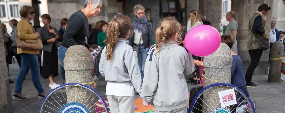 Un momento della Giornata del dono 2018 in Arengario - foto Maurizio Anderlini