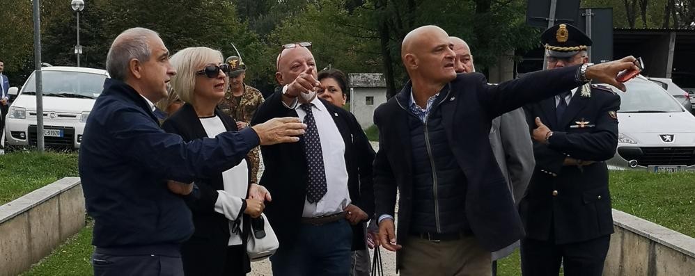 Solaro Ceriano Laghetto progetto Groane visita prefetto Patrizia Palmisani al Parco