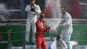 F1, Gp d’Italia 2019: la festa sul podio di Monza