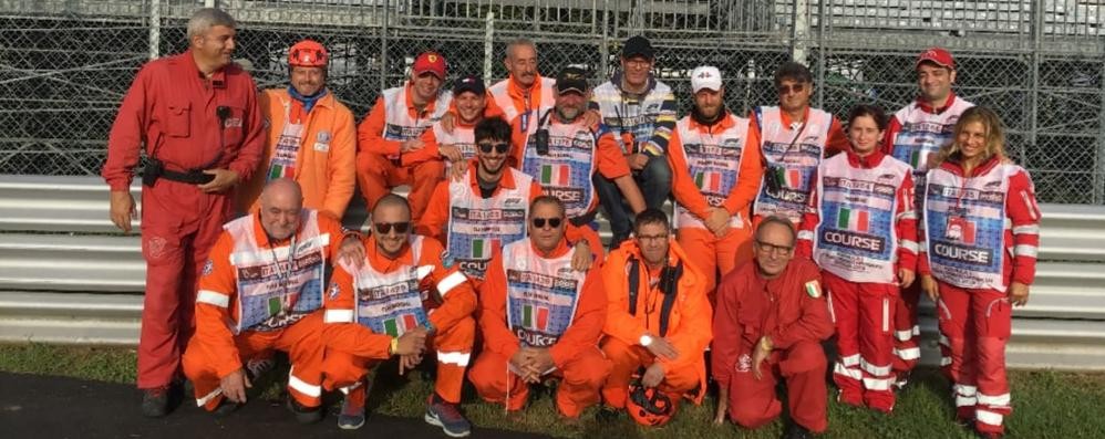 F1 Gp d'Italia 2019 Monza la Croce Rossa in pole position per la sicurezza dei piloti e degli spettatori