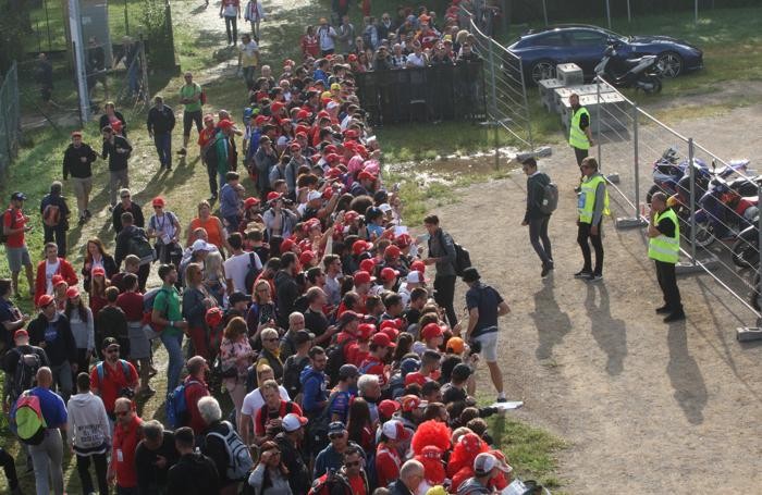 Gp d’Italia: i tifosi