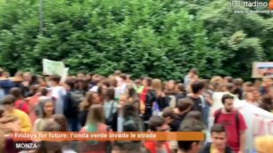 Fridays for future: il corteo dei 7mila a Monza