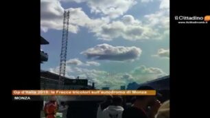 Gp d’Italia 2019: lo spettacolo delle Frecce tricolori sull’autodromo