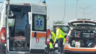 MIlano Meda incidente auto moto
