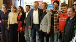 I protagonisti della Monza Music Week alla presentazione in Comune a Monza