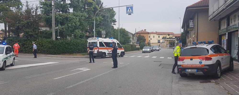 Le ambulanze presenti a California di Lesmo