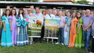 Una rappresentanza del gruppo volontario della Madonna della Campagna