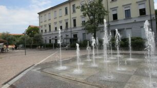 Monza Fontane centro civico san Rocco