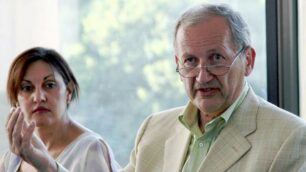 Muggiò: Carlo Fossati nei giorni da sindaco con Maria Fiorito, allora assessore e oggi sindaco a sua volta