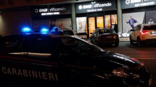 I carabinieri alla Snai di Meda