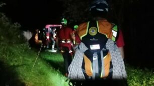 Cnsas Soccorso Alpino intervento per disperso Varedo - foto Soccorso Alpino