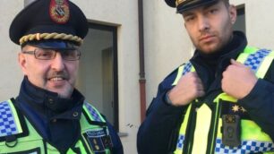 Le body cam già in dotazione ad altri comandi, come quello di Villasanta