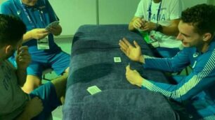 Atletica Filippo Tortu pre finale mondiali di Doha - foto Fidal su facebook