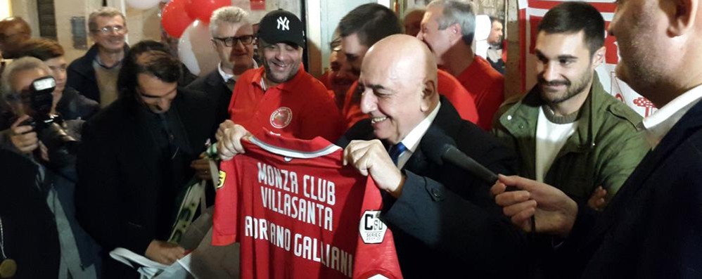 Villasanta Monza Club Adriano Galliani
