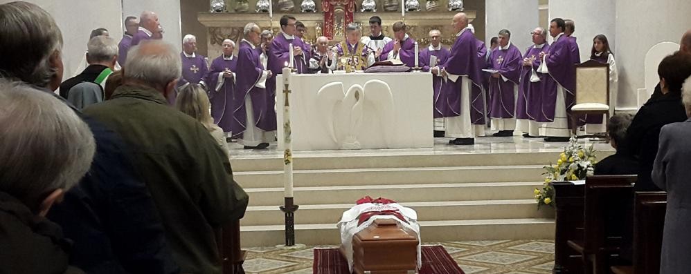 Concorezzo funerali monsignor Felice Viasco