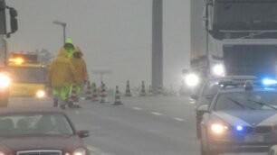 Statale 36 incidente auto camion Lissone Monza sud