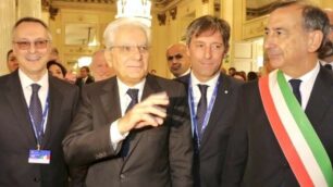 Assolombarda Assemblea generale 2019: Carlo Bonomi, Sergio Mattarella, Fabrizio Sala, Beppe Sala