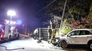 Lentate sul Seveso: incidnte in via Monte Grappa a Birago