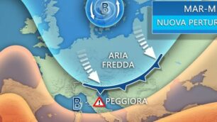 Meteo perturbazione weekend fine ottobre