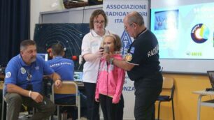 Monza: il collegamento audio alla scuola Dante con Luca Parmitano sulla Iss