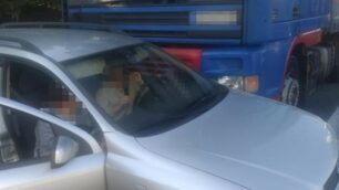 Statale 36 Valassina incidente Carate Sud