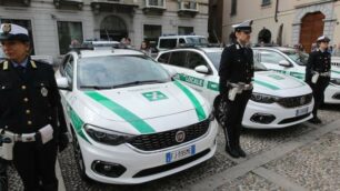 La polizia locale di Monza