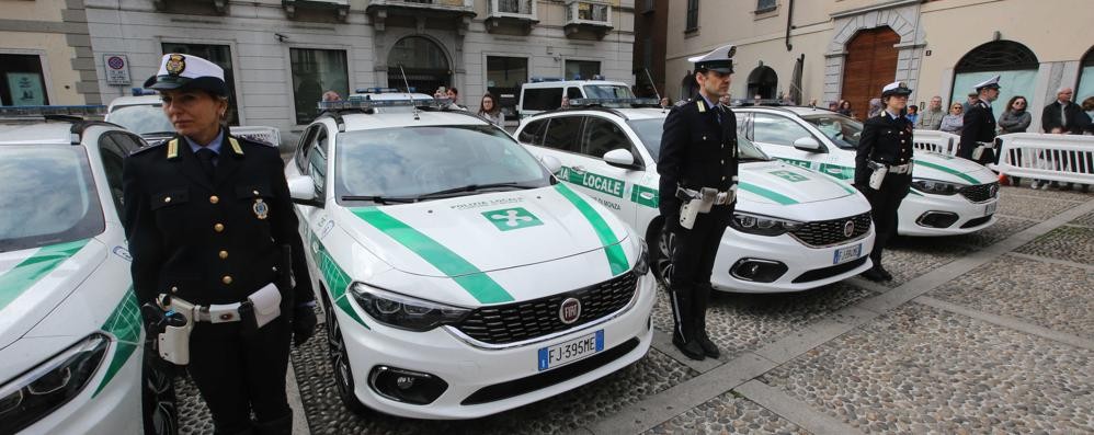 La polizia locale di Monza