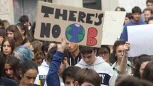 Monza Studenti in sciopero per il clima