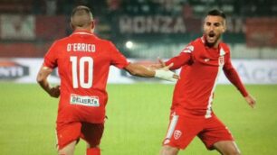 Calcio serie C Monza Carrarese al Brianteo