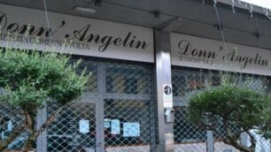 Pizzeria chiusa Donn’Angelin a Lissone