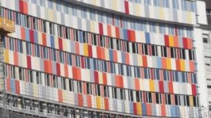 La nuova facciata del San Gerardo