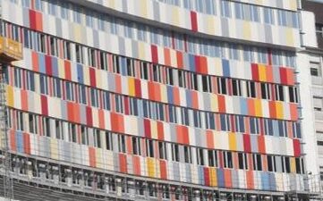 La nuova facciata del San Gerardo