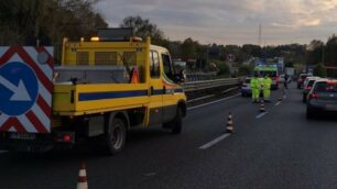 Statale 36 Valassina incidente Veduggio Capriano sud