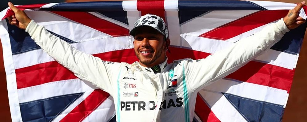 F1 Lewis Hamilton campione - foto F1 su facebook