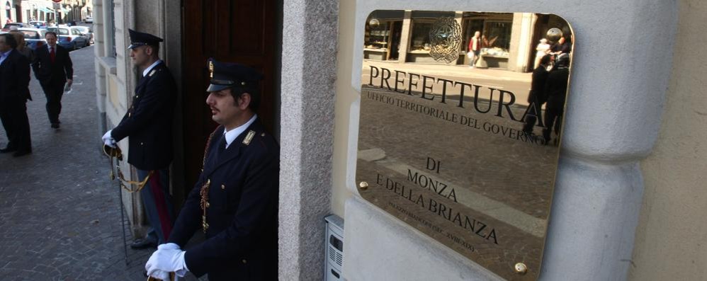 La sede della Prefettura a Monza