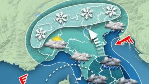 Le previsioni meteo del fine settimana sul Nord Italia