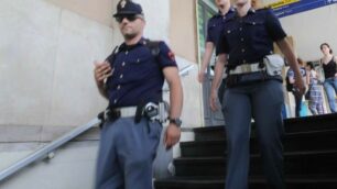 Monza Stazione Fs polizia di stato